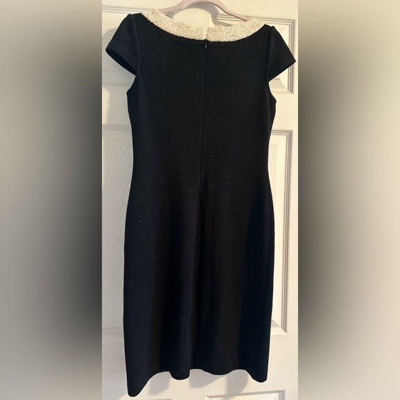 St John Evening Pearl beaded dress never worn - Picture 6 of 7